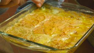 Chile Scalloped Sweet Potatoes