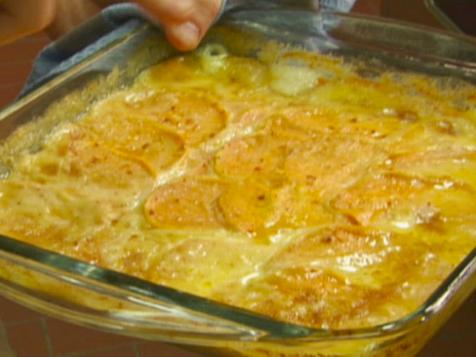 Chile Scalloped Sweet Potatoes