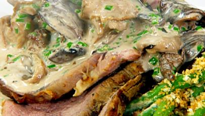Red Wine and Wild Mushroom Sauce-image