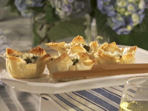 Spinach Souffle Phyllo Cups