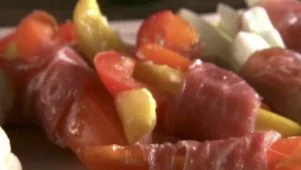 Prosciutto-Wrapped Crudites