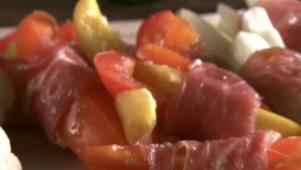 Prosciutto-Wrapped Crudites