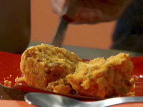Bacon-Cheddar Corn Muffins