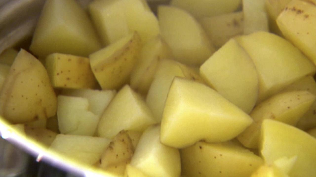 Skinny Smashed Potatoes