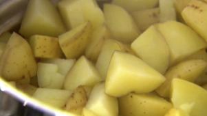 Skinny Smashed Potatoes