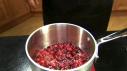 Fresh Cranberry Cosmo Cocktail