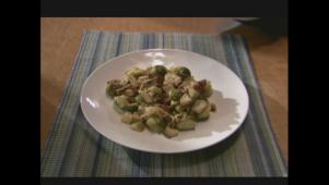 Bacon-Cheese Brussels Sprouts