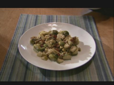 Bacon-Cheese Brussels Sprouts