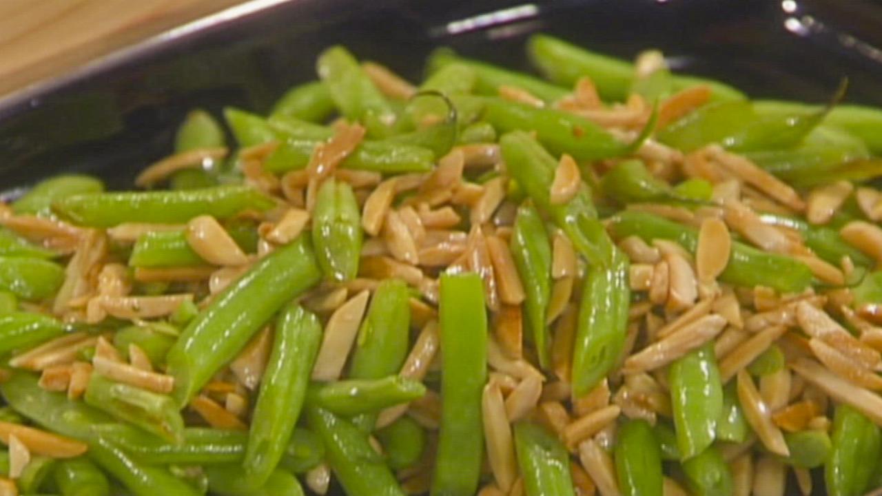 Green Beans, Almonds & Onions