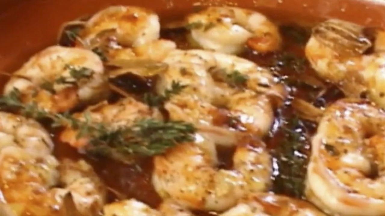 Oven-Roasted Shrimp and Garlic