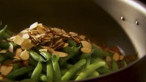 Green Beans, Onions & Almonds