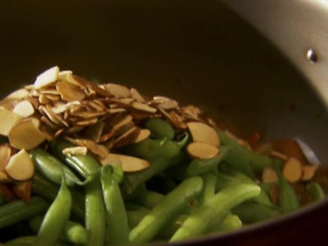 Green Beans, Onions & Almonds