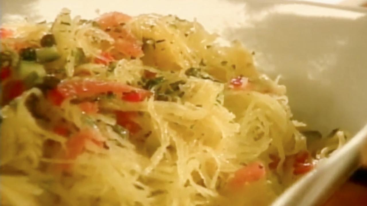 Spaghetti Squash With Lemon