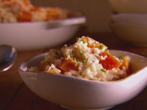 Squash and Vanilla Risotto