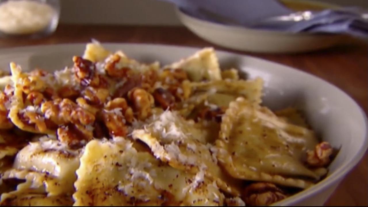 Balsamic Brown Butter Ravioli