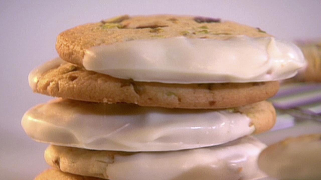 Pistachio-Cherry Sugar Cookies