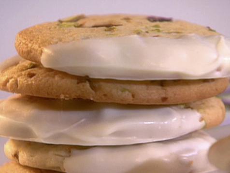 Sugar Cookies with Pistachio and Dried Cherries