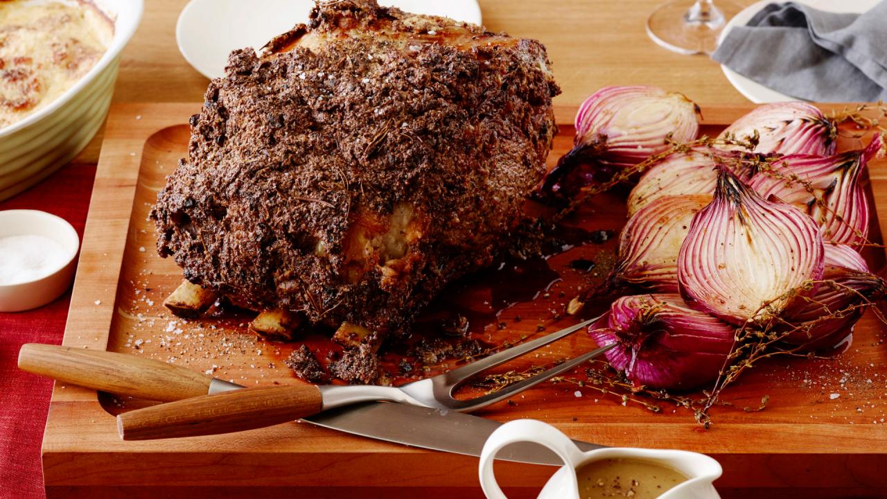 Horseradish-Crusted Prime Rib