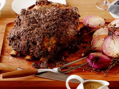 Horseradish-Crusted Prime Rib