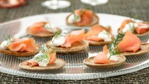 Blini With Smoked Salmon