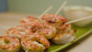 Succulent Shrimp Satay