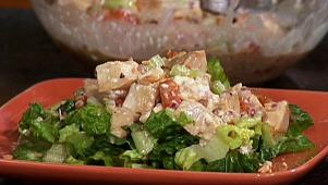 Chicken Salad with Peanut Lime Vinaigrette