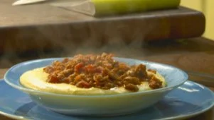 Turkey Ragu With Polenta