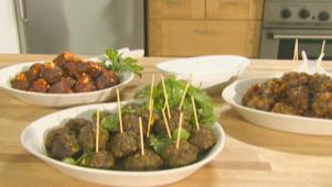 Meatballs Three Ways