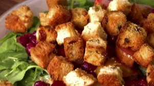 Arugula & Roasted Fruit Salad