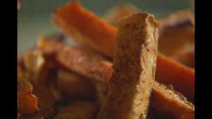 Sweet Potato Celery Root Fries