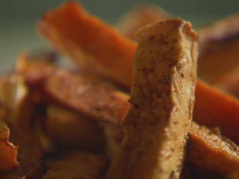 Sweet Potato Celery Root Fries