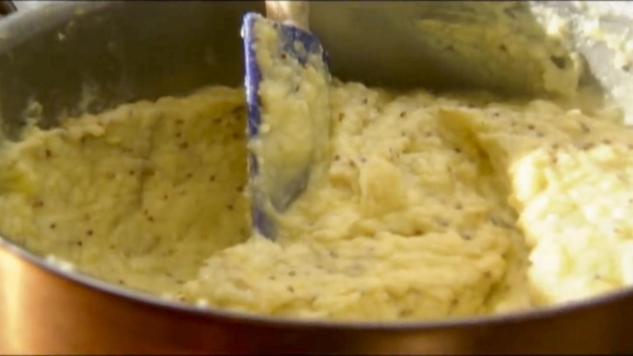 Grainy Mustard Mashed Potatoes