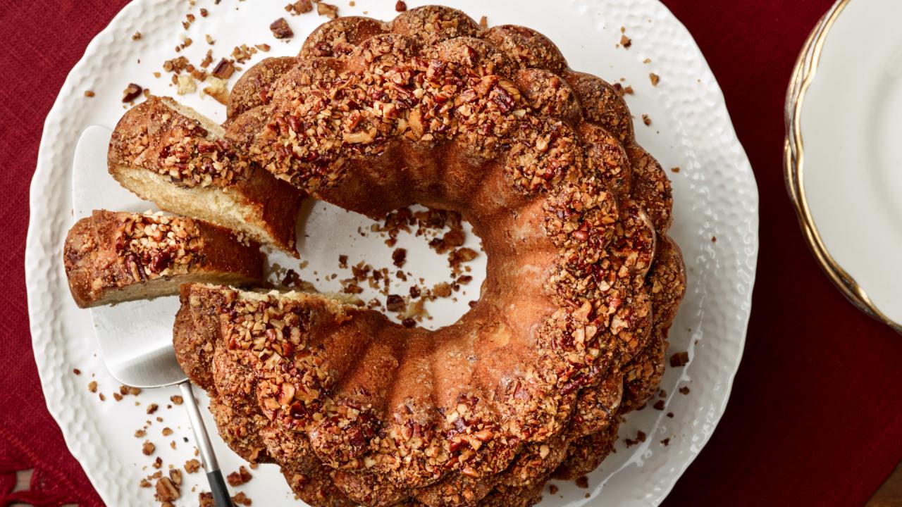Ginger Rum Bundt Cake