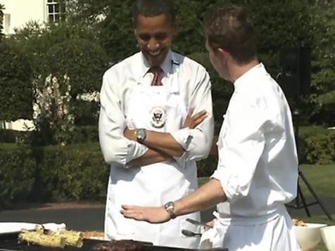 Bobby Flay Grills With Obama