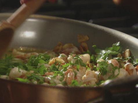 Shrimp With Toasted Garlic