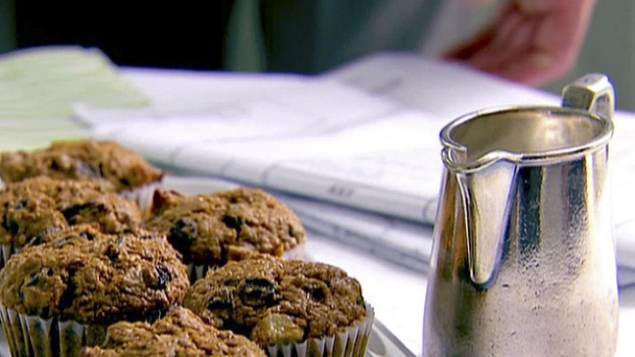 Chunky Banana Bran Muffins