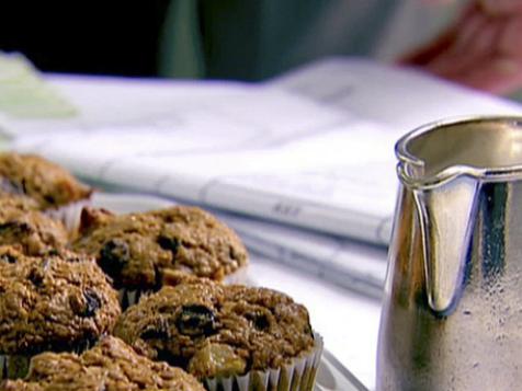 Chunky Banana Bran Muffins