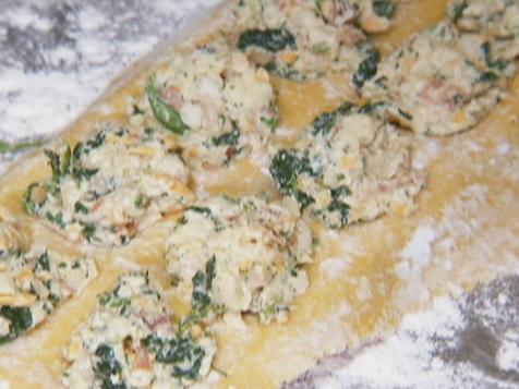 Barbecued Chicken Ravioli