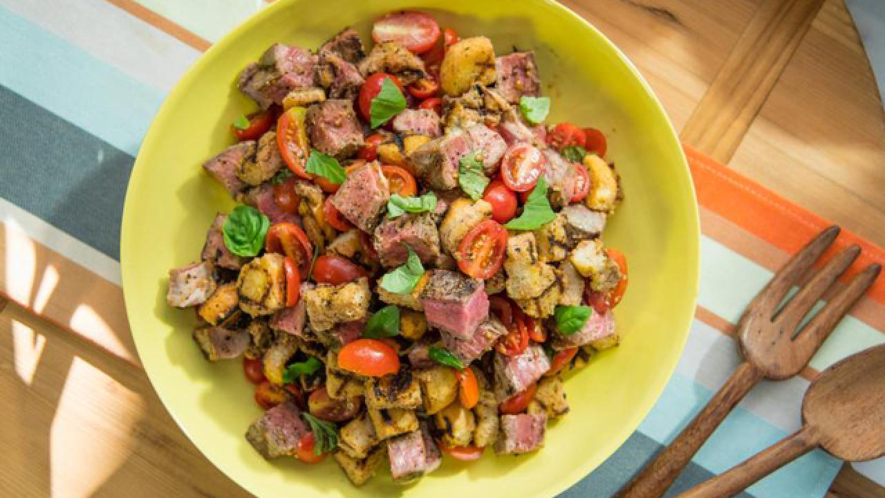 Steak Panzanella Salad