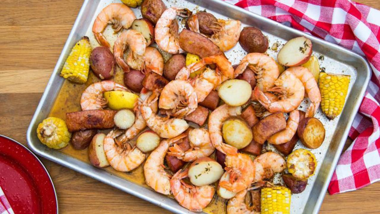 Sunny's Sheet Pan Shrimp Boil