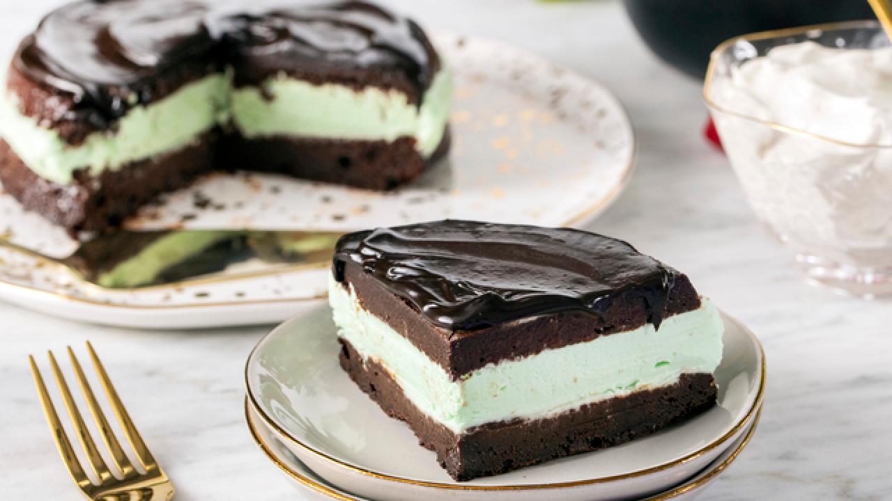 Grasshopper Chocolate Torte Layer Cake