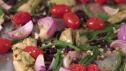 Mediterranean Shrimp Cheat Sheet Dinner