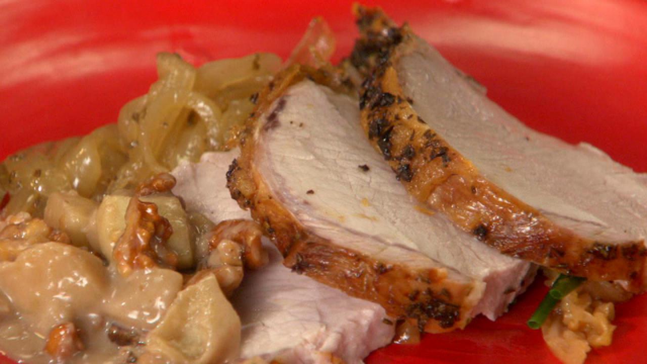 Roasted Pork Loin with Cider
