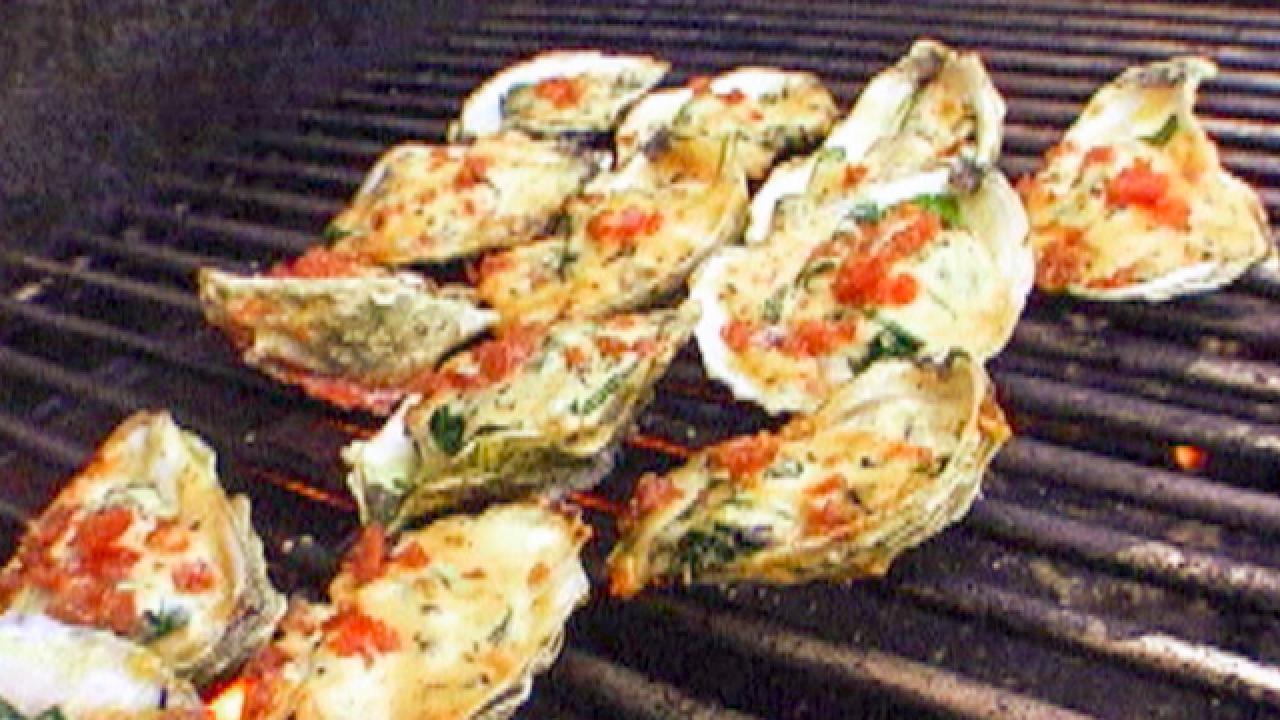 Fire Roasted Oysters