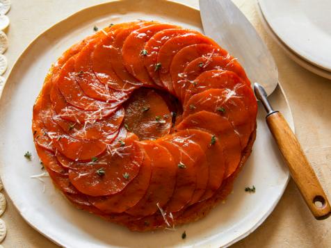Upside Down Butternut Squash Tart
