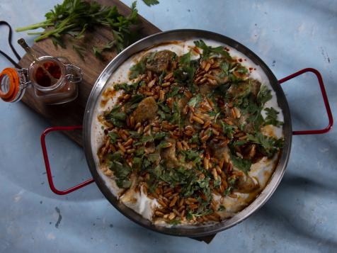 Labneh Cheese and Shish Barak