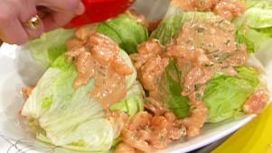 Iceberg With Shrimp Dressing
