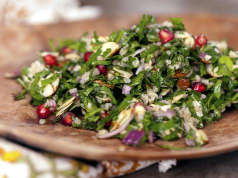 Pomegranate and Almond Tabboul