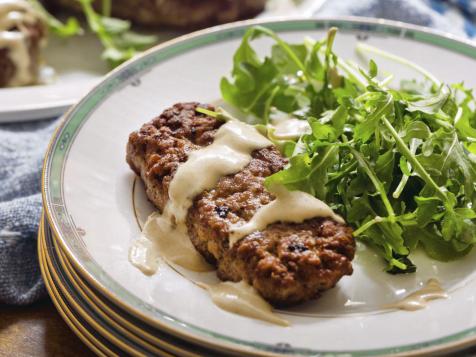 Lamb Kebabs with Arugula and T