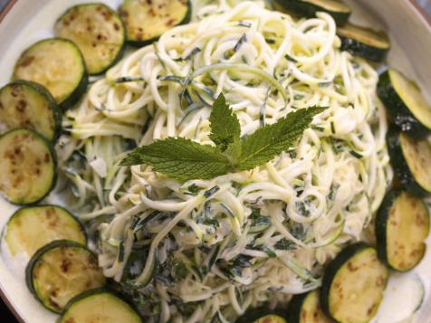 Zucchini Pasta Noodles with Ga